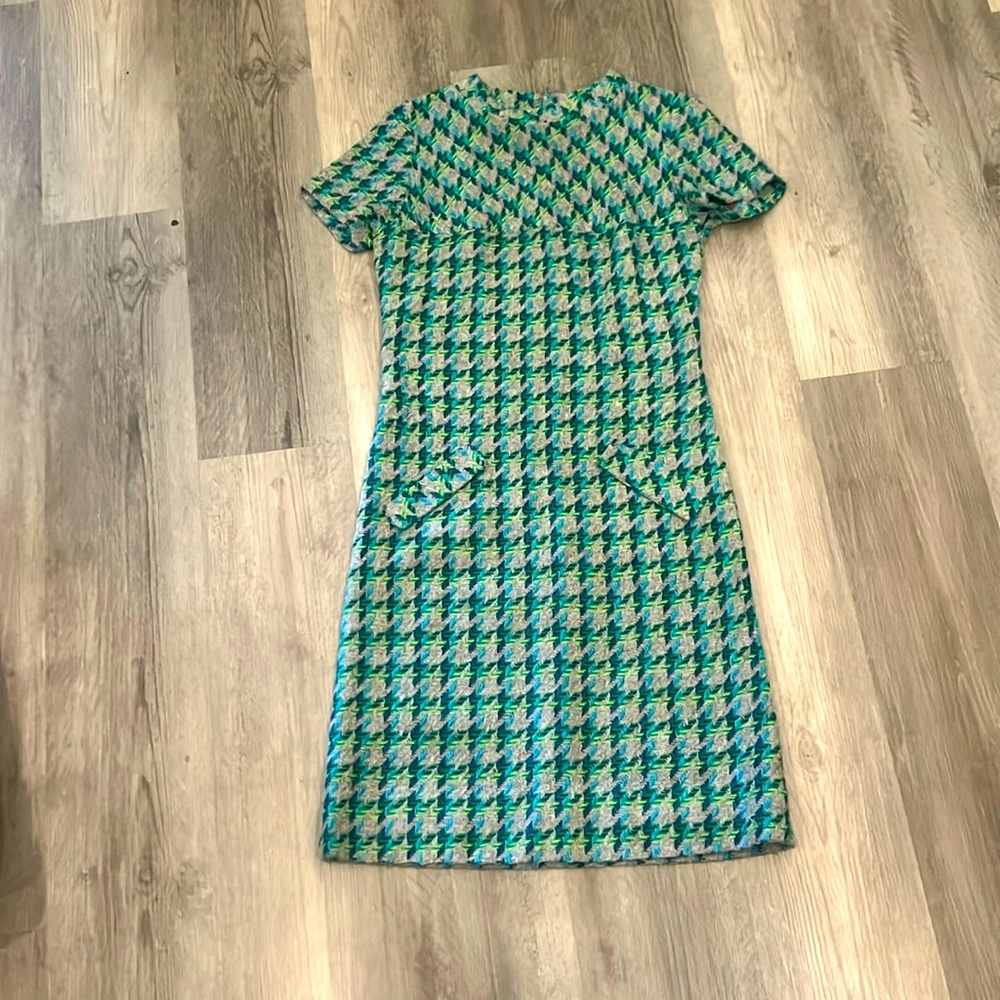 Handmade tweed vintage shift dress EUC